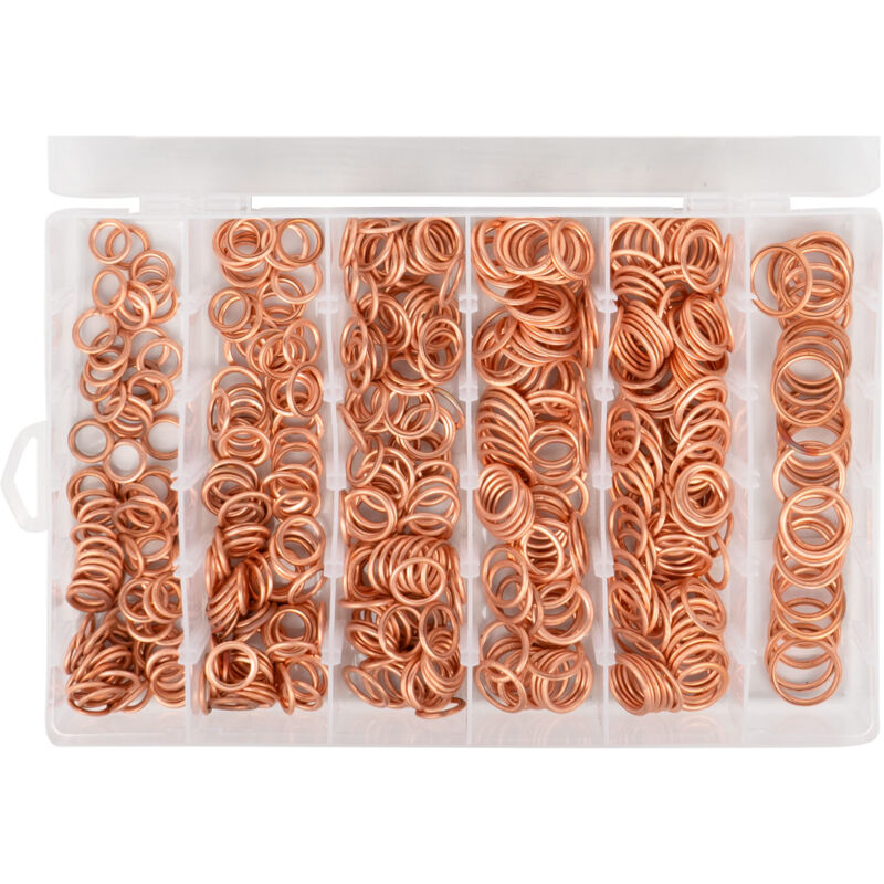 JBM - kit de joints en cuivre pour bouchons de carter 52163