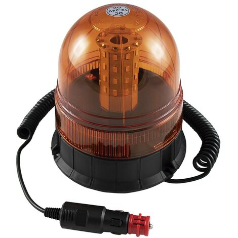 JBM 52375 - GIROFARO DESTELLANTE DE LED 12-24V CON IMAN Y ENCHUFE A MECHERO