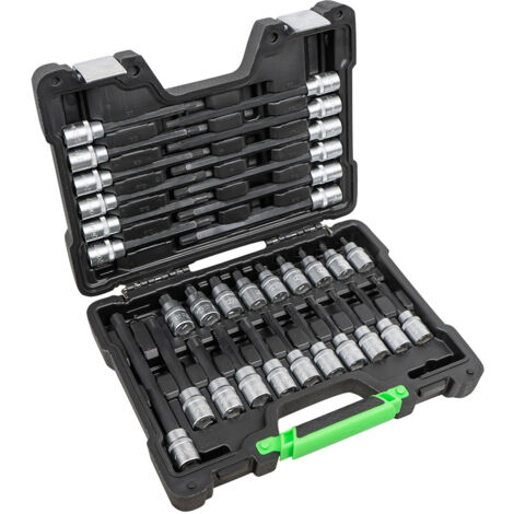 JBM 52606 ESTUCHE DE PUNTAS PARA TORNILLOS RIBE 32 PIEZAS