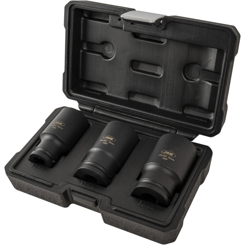 

52694 Set De 3 Vasos Xzn De 1/2' De Impacto - Jbm