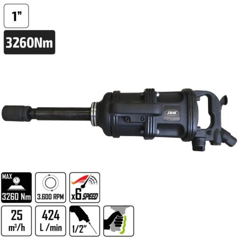 JBM 52814 - Pistola neumática para Rueda de camion