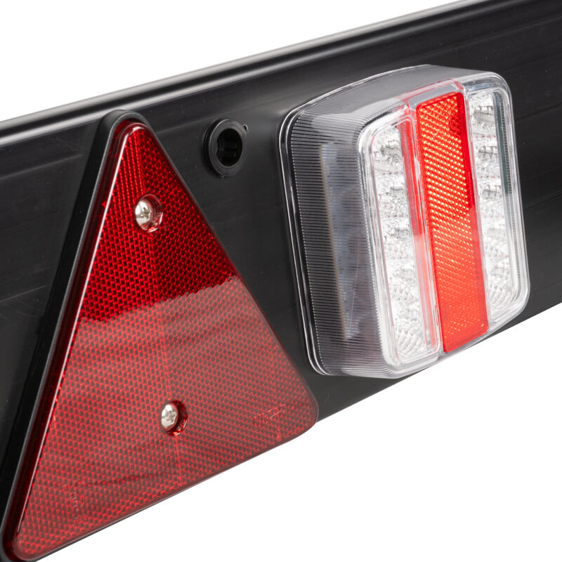 JBM - Mât de remorque 2 feux led 1100x140mm. 52838