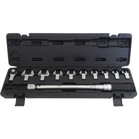 JBM 52913 Chiave Dinamometrica con la testa intercambiabile, 200 Nm
