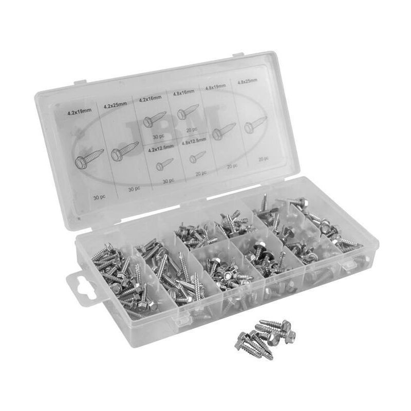 

Estuche de tornillos autoroscantes (200PCS) JBM