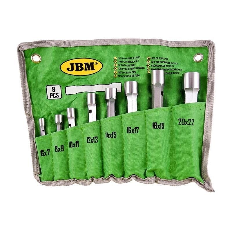 

Set de 8 llaves de tubo 53420 - JBM