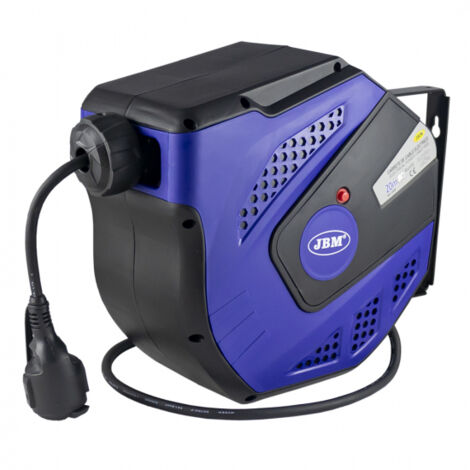 JBM 53585 AVVOLGICAVO ELETTRICO 21M - BLU