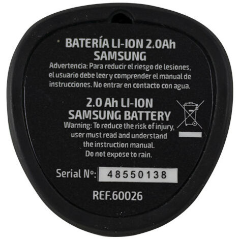 JBM 60026 Lithium-Ionen-Akkumulator 2.0 Аh SAMSUNG – für REF. 60024