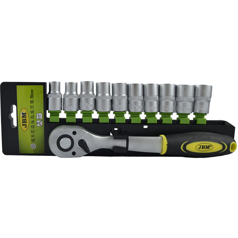 

Jbm 52948 Carraca 72 Dientes Con Vasos Hexagonales 1/2'