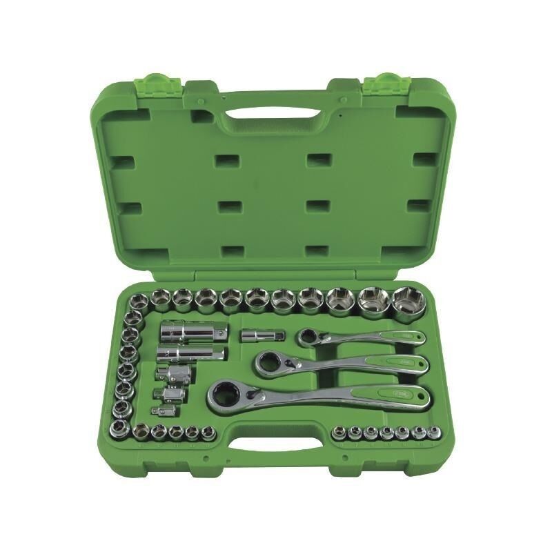 

Estuche De Herramientas De 39 Piezas Hex De Perfil Bajo Jbm 52418