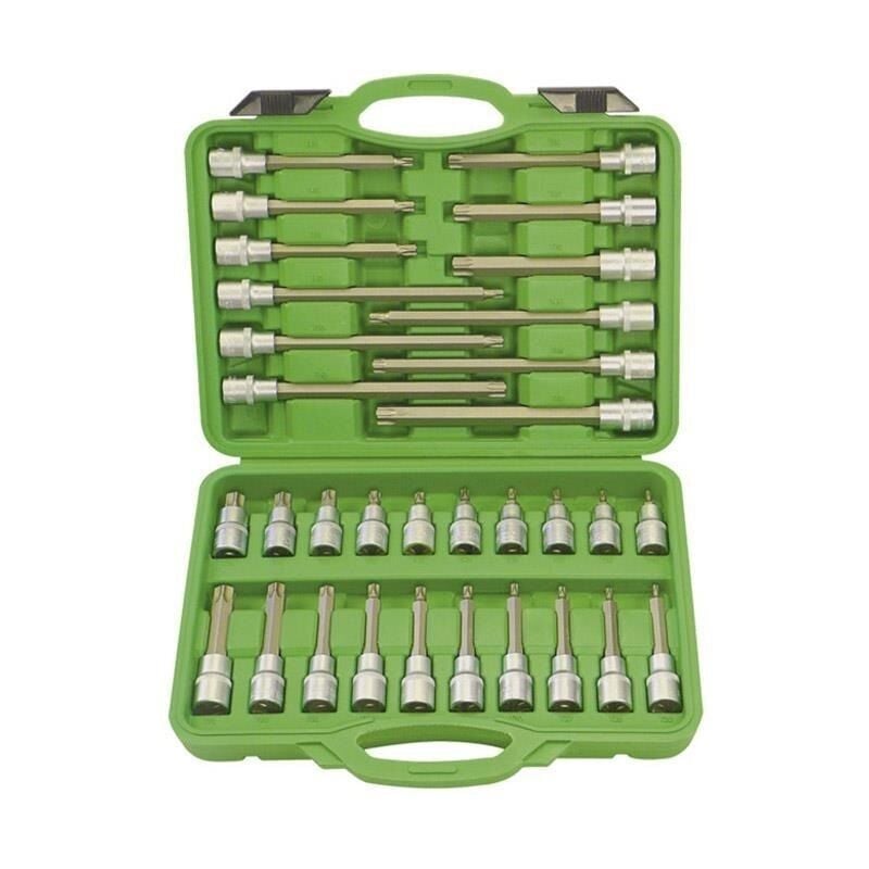 

Estuche de puntas para tornillos TORX 32 piezas JBM 52605