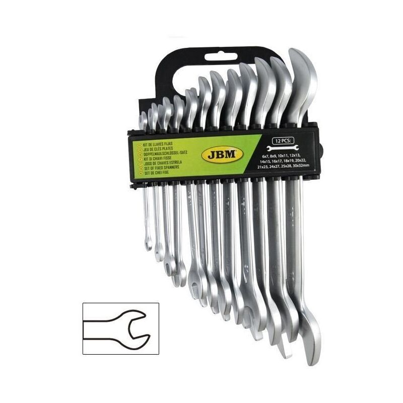 

Kit 12 llaves fijas JBM 51529