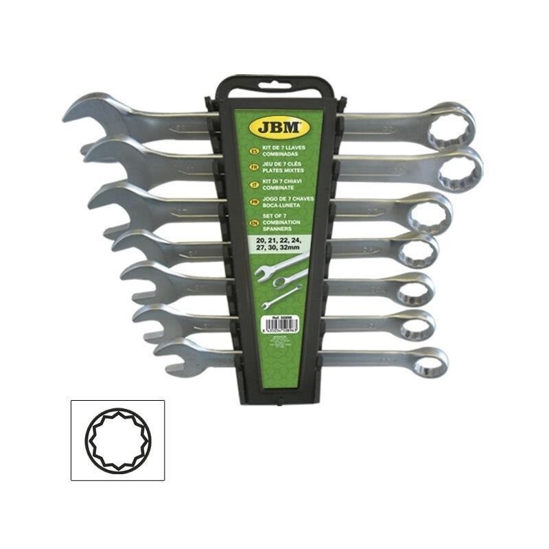 

Kit de 7 llaves combinadas JBM 50896