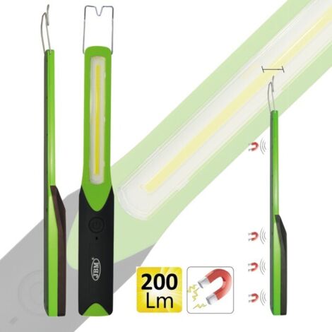 JBM LÁMPARA PORTÁTIL Slim LED COB con BATERÍA RECARGABLE