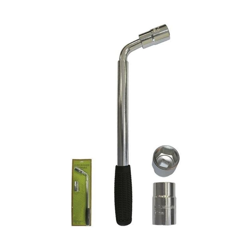

Llave extensible de rueda con vasos reversibles 330-490MM - JBM