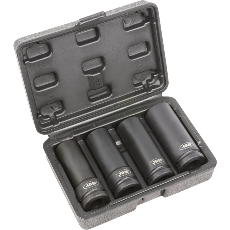 

53197 Set De 4 Vasos De Impacto Para Tornillos De Seguridad - Jbm