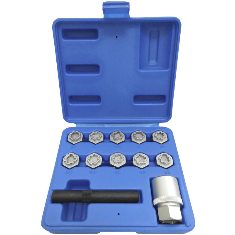 

53328 Set Extractor Tornillos De Seguridad Mercedes - Jbm