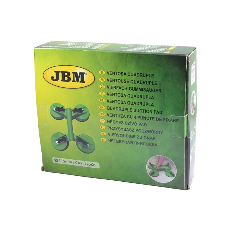 JBM - Ventouse quadruple de ø 115 mm. 52265
