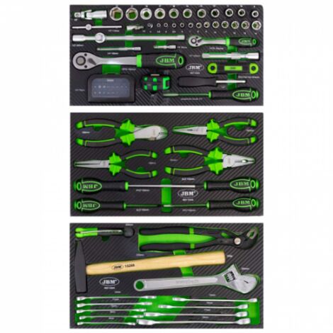 JBM14327 Set de 3 módulos EVA carbono (ref. 53672)