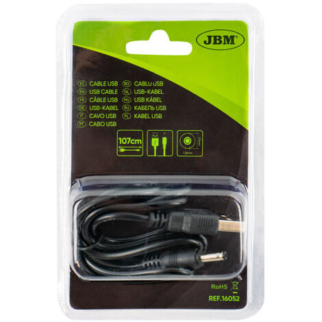JBM16052 USB Typ-A Kabel / 3,5 mm Rundstift für Art.-Nr. 54172