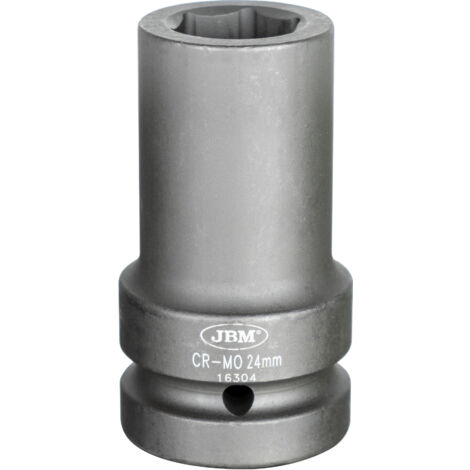 JBM16304 Langer Sechskant-Schlageinsatz 1" 24 mm