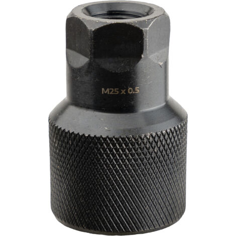 JBM16375 adaptateur M25 × 0.5 9 mm pour extracteur d’injecteur (réf. 54186, 54587)