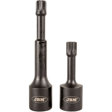 JBM16720 Spezial-Schlageinsätze für Keilschrauben (XZN) M12 1/2" (2 Stück)