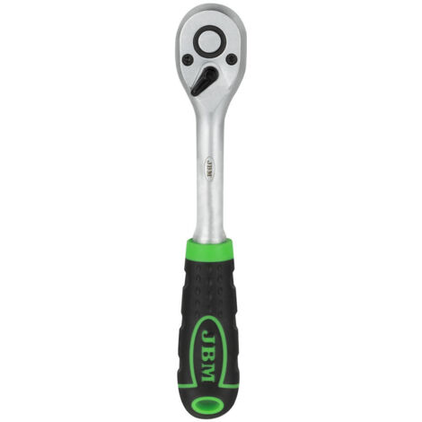 JBM54083 Carraca de 1/4" recta con cabezal de 72 dientes, 145 mm