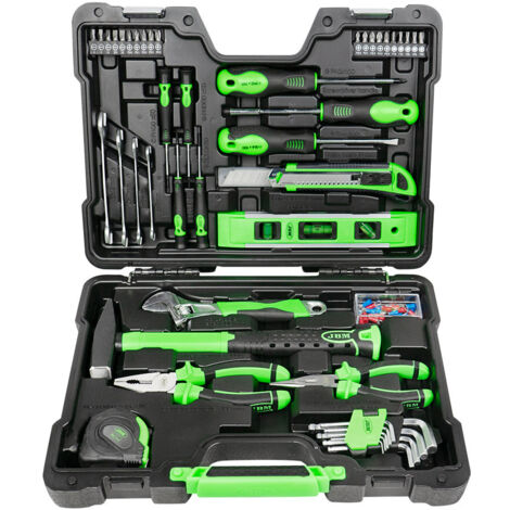 JBM54258 mallette à outils zinguée de 77 pièces