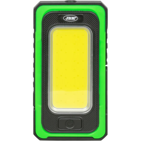 JBM54379 Tragbarer LED-Scheinwerfer mit wiederaufladbarem Solar-Magnetfuß - 800 lm