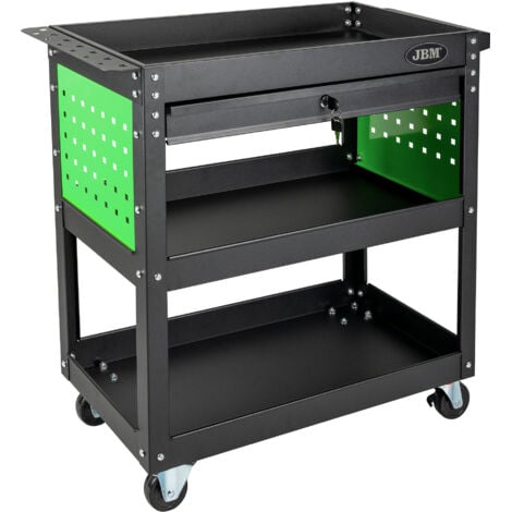 JBM54499 Wagen mit 3 Tabletts und 1 Schublade