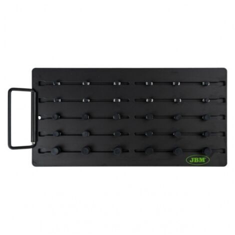JBM54759 Système d’organisation de clé à douille magnétique, 38 pièces