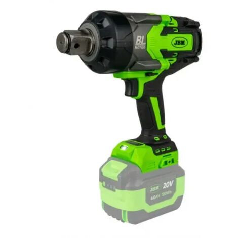 JBM60050 pistolet à percussion sans fil 1" sans balais, 2300 Nm