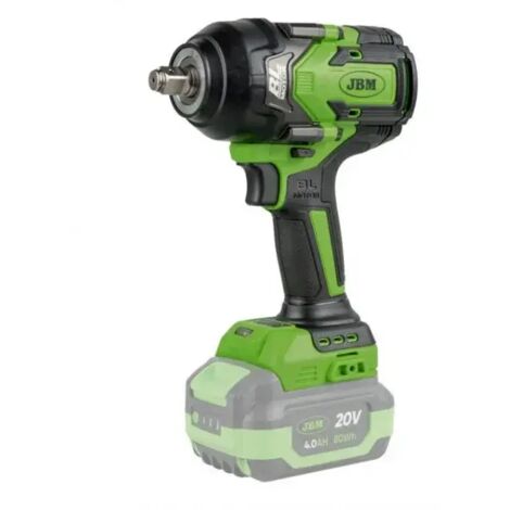 JBM60051 Pistolet à percussion Brushless 1/2", batterie 1000 Nm