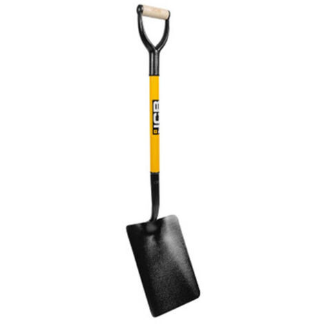 JCB 230-210 x 305mm Professional Tapered Mouth Site Master Shovel, Heavy-Duty Steel Blade
