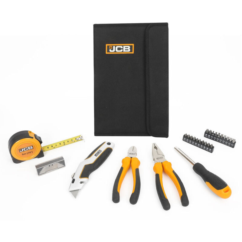 Jcb Tools - jcb 26 Piece Tool Set in Tool Pouch