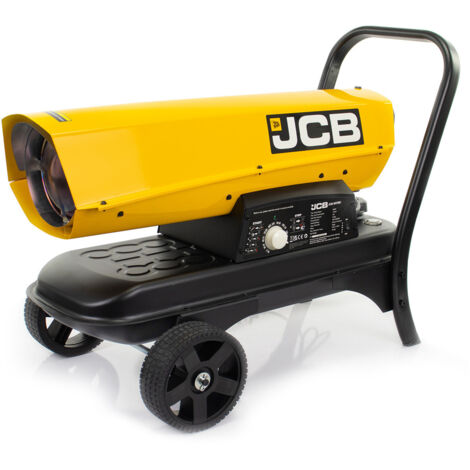 JCB 70,000BTU / 20kW Diesel Space Heater, 496m³ Coverage, Kerosene or Diesel, Thermostat