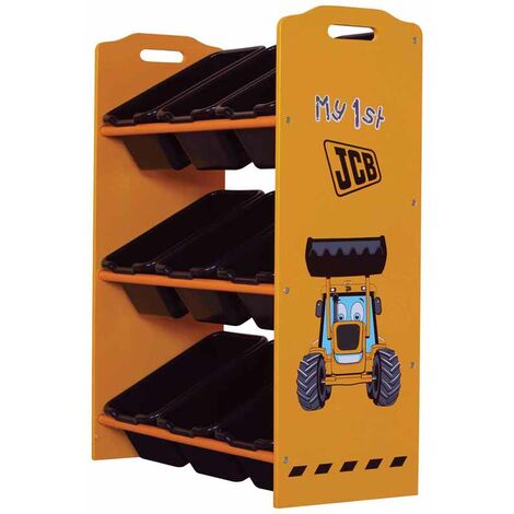 JCB  9 BIN/TOY BOX STORAGE UNIT