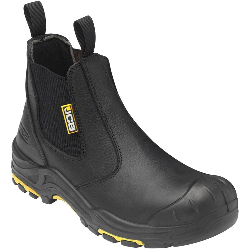 JCB Dealer Safety Work Boots Black - Size 6