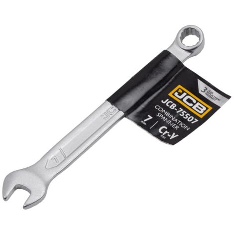 Jcb klucz płasko-oczkowy  7mm