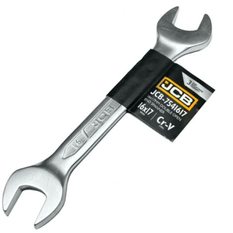 JCB Llave combinada de 16 x 17 mm