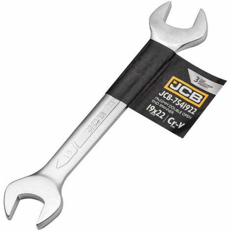 JCB Llave combinada de 19 x 22 mm