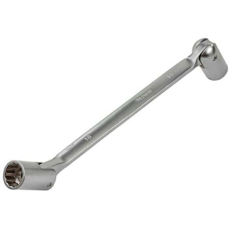 JCB Llave de vaso flexible doble (8 x 9 mm)