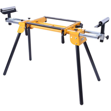 JCB Mitre Saw Stand, 1000-650 x 580 x 810-910mm, 200kg Max Load