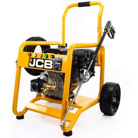 JCB Petrol Pressure Washer 4000psi / 276bar, 15hp JCB engine, Triplex AR pump, 15L/min flow rate : JCB-PW15040P