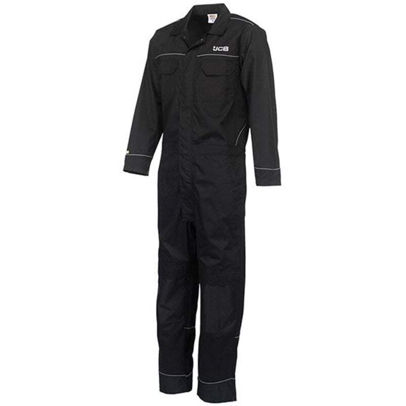 Beeswift JCB Trade Coverall Reg Black 2XL - D+IY-XXL