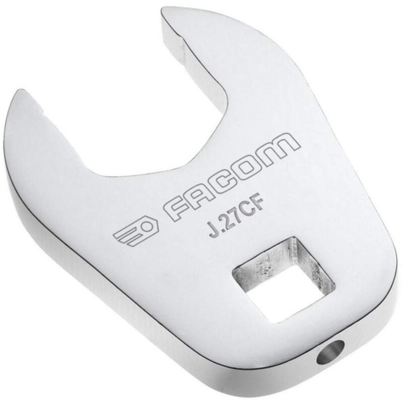 J.17CF Crowfoot Embout fourche, Blanc, 3/8', 17 mm