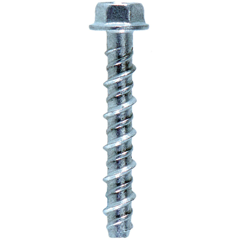 Jcp Fixings Ankerbolts Hexagon Flange Head BZP 5/6 x 100mm - Box of 100