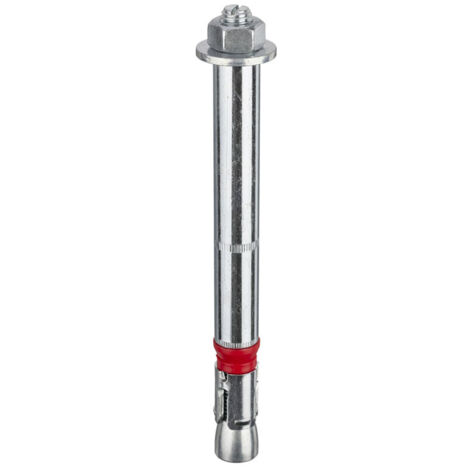 Jcp Fixings Heavy Duty Anchor Hex Stud & Nut BZP CE 24mm/M16 x 1 Box of 10