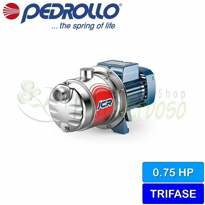 

Pedrollo - JCR 1A - Bomba eléctrica, auto-cebado, de tres fases