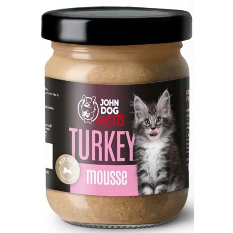 JD für Katzen  Kätzchen  Nassfutter-Mousse 100 g – Putenmousse 100 g